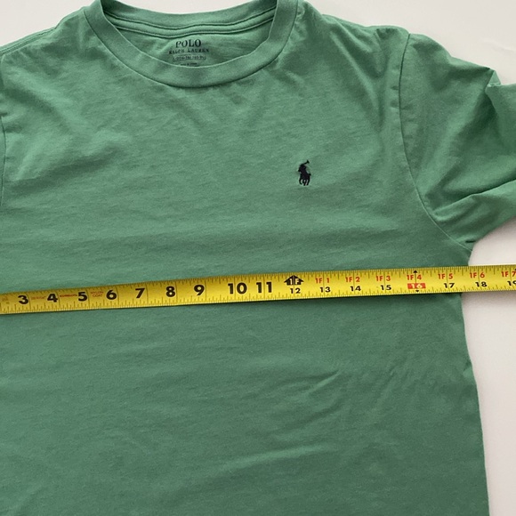 Polo Ralph Lauren Long Sleeve Shirt Green Cotton size L - Picture 6 of 8